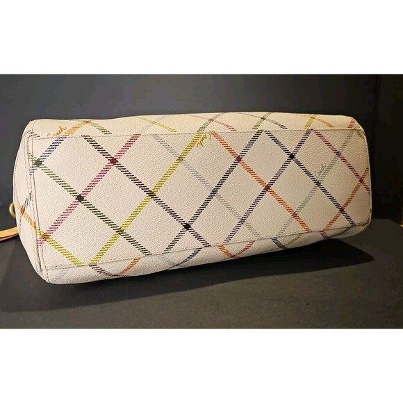 Coach Multicolor Plaid Tote Bag - Picture 10 of 14